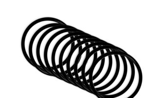 Nitrile Rubber O-Rings NBR Rubber Washers for Oil or Air Sealing Black 70mm Rubber Washer