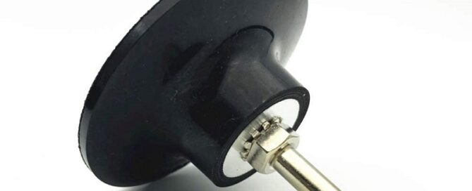 Quick Change Disk Pad Holder Rubber Roll Lock Disc Holder for Polishing Rubber Flex Collets
