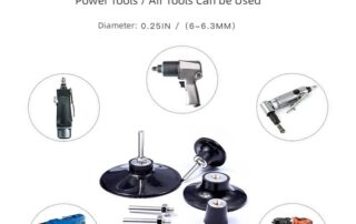 Quick Change Disk Pad Holder Rubber Roll Lock Disc Holder for Polishing Rubber Flex Collets