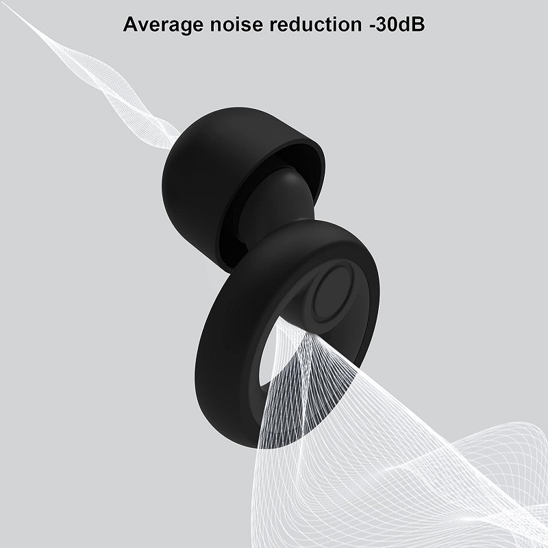 Quiet Ear Plugs for Noise Reduction Hearing Protection Silicone for Sleep Molded Rubber Products Manufacturers