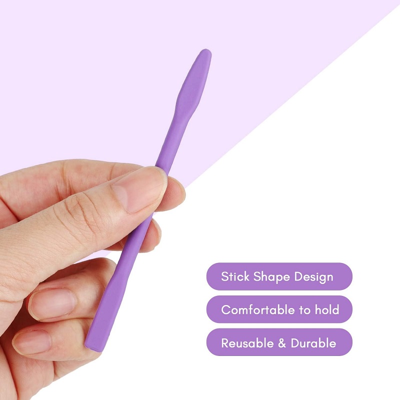 Resin Mixing Silicone Stir Sticks Reusable Epoxy Resin Stir Sticks Paint Facial Mask Stirring Rods