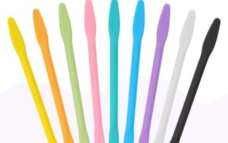 Resin Mixing Silicone Stir Sticks Reusable Epoxy Resin Stir Sticks Paint Facial Mask Stirring Rods