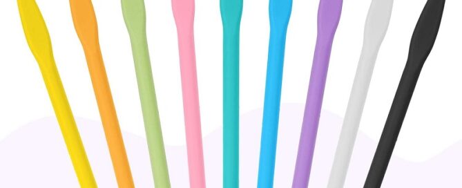 Resin Mixing Silicone Stir Sticks Reusable Epoxy Resin Stir Sticks Paint Facial Mask Stirring Rods