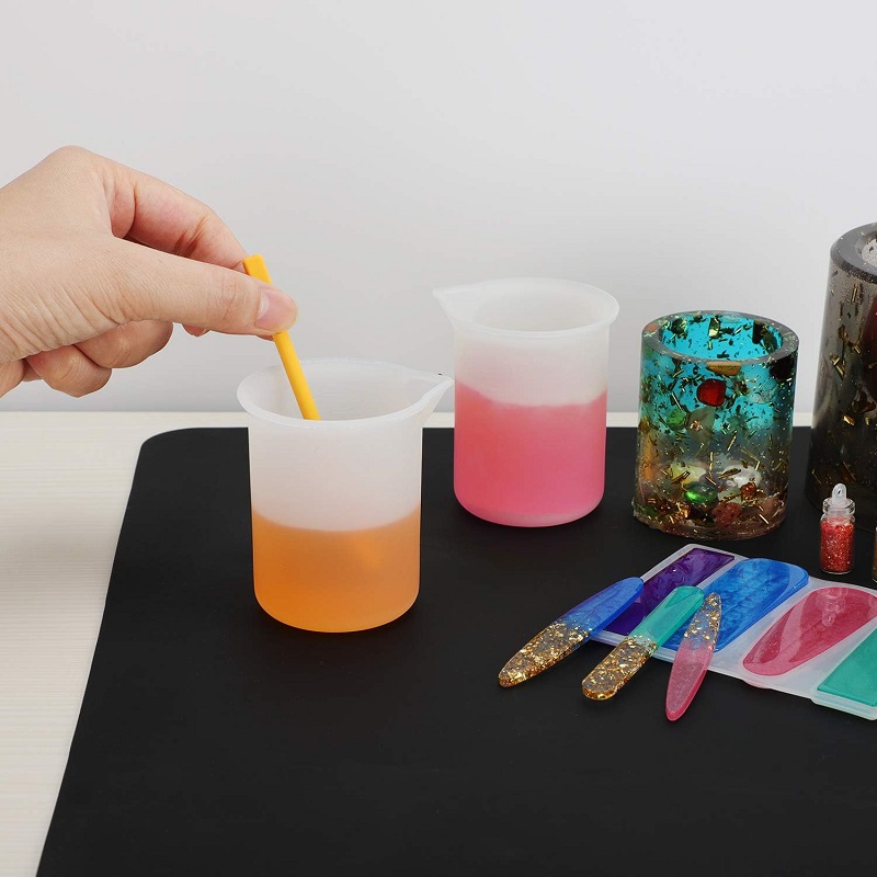 Resin Mixing Silicone Stir Sticks Reusable Epoxy Resin Stir Sticks Paint Facial Mask Stirring Rods