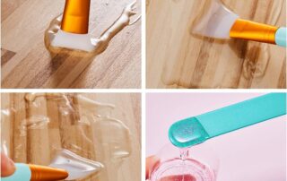 Reusable Resin Stir Silicone Sticks Makeup Silicone Epoxy Brushes for Mixing Resin Epoxy Liquid Facial Paint