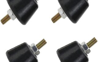 Rubber Anti-Vibration Isolator Mounts with Studs Shock Absorber for Air Compressors Large Rubber Bushings