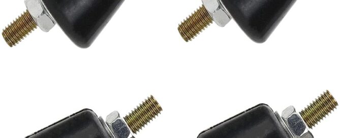 Rubber Anti-Vibration Isolator Mounts with Studs Shock Absorber for Air Compressors Large Rubber Bushings