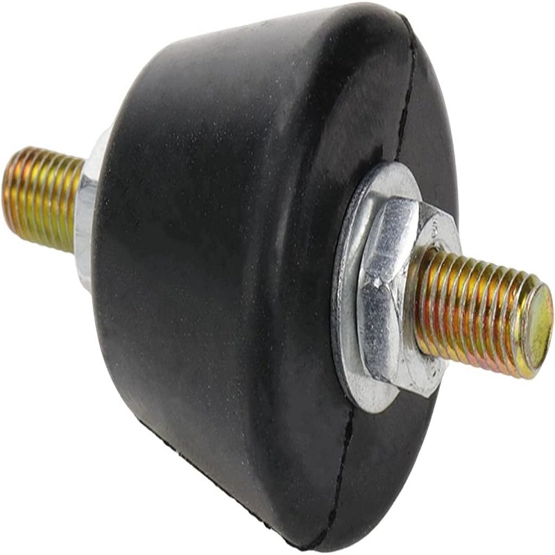 Rubber Anti-Vibration Isolator Mounts with Studs Shock Absorber for Air Compressors Large Rubber Bushings