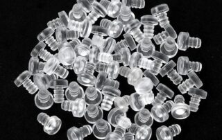 Rubber Bush For Glass Table Glass Table Top Bumpers Clear Anti Slip Pads for Table Furniture Cabinet