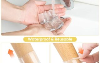 Rubber Bush For Square Pipe Black Silicone Chair Leg Floor Protectors Silicon Furniture Feet Protection Cover