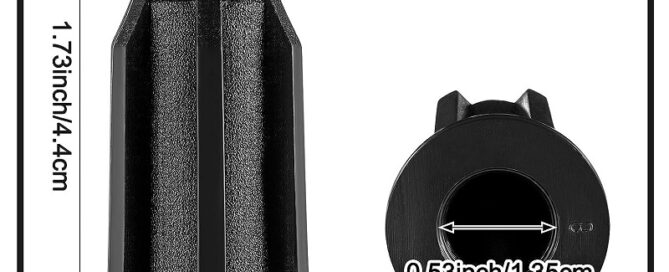 Rubber Caster Socket Sleeve Round Inserts Rubber Caster Stem Socket Inserts Caps