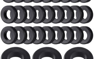 Rubber Grommet Insertion Tool Rubber Grommets for Wiring Hole Electrical Cable Outlet Rubber Bushing