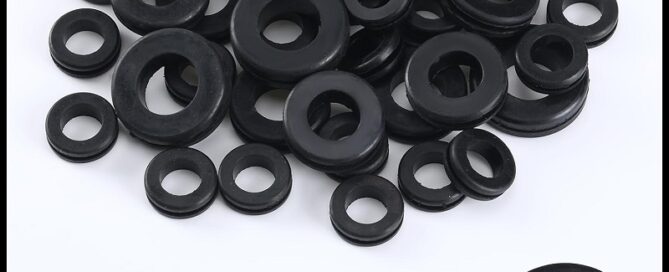 Rubber Grommet Insertion Tool Rubber Grommets for Wiring Hole Electrical Cable Outlet Rubber Bushing