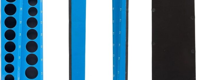 Rubber Magnetic Socket Holder Deep Sockets Tray Metric Socket Organizer