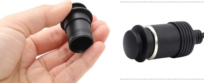 Rubber Sockets Car Lighter Cap Lighter Cover Cap Waterproof Dustproof for Auto Car Cigarette Lighter