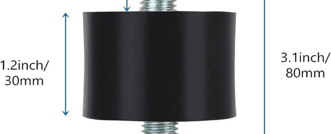 Rubber To Metal Bonded Parts Rubber Isolator Mounts Anti Vibration Generator Isolation Mounts