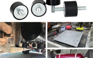 Rubber To Metal Bonded Parts Rubber Isolator Mounts Anti Vibration Generator Isolation Mounts