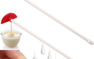 Rubber Tool Handle Dip Silicone Bottle Scraper Reusable Silicone Long Handle Clean Tools