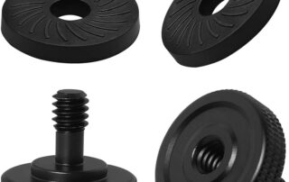 Rubber Washers for Camera Enhance Friction Rubber Pads with Screw Hole Tripod Screw Rubber Washer