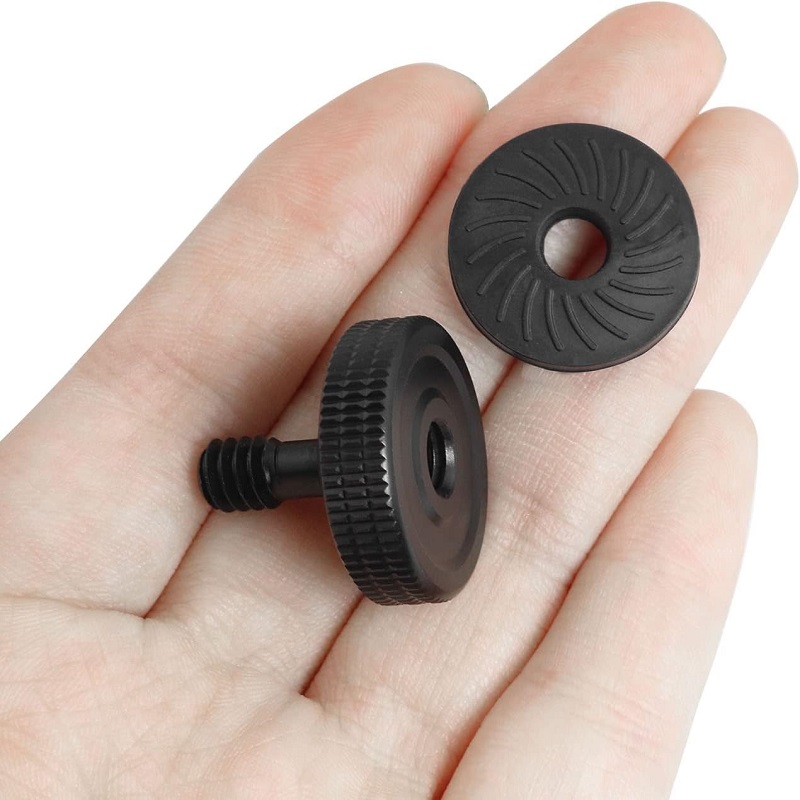 Rubber Washers for Camera Enhance Friction Rubber Pads with Screw Hole Tripod Screw Rubber Washer