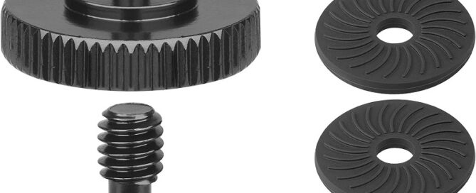 Rubber Washers for Camera Enhance Friction Rubber Pads with Screw Hole Tripod Screw Rubber Washer