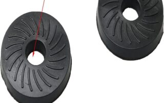 Rubber Washers for Camera Enhance Friction Rubber Pads with Screw Hole Tripod Screw Rubber Washer