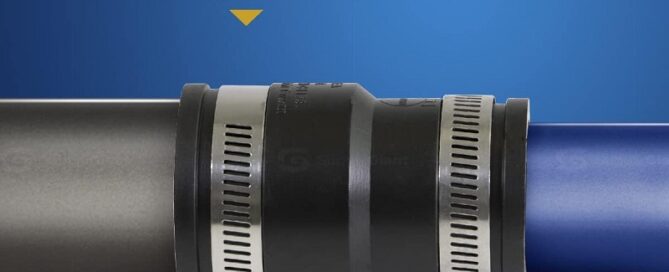 Rubber sockets Chica Supply Giant Flexible Rubber Reducing Coupling with Stainless Steel Clamps