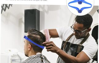 Shaving Headband For Men Hair Cutting Silicone Headgear Trimming Hair Cutting Guide adjustable