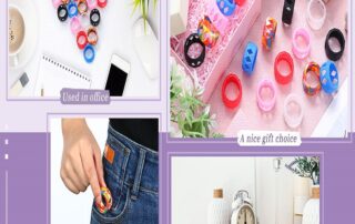 Silicone Anti Slip Ring Non-Skid Band Ring Soft Protection Bulb Glass Silicone Ring