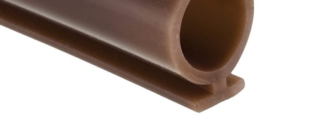 Silicone Bulb Weatherstripping Bulb Type Window Weatherstrip Silicone Mount Seal Strip Fits 5mm for Home Door