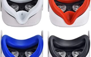 Silicone Face Cover Combo VR Headset Accessory Sweatproof Anti Collision Sleeve Metro Molded Rubber