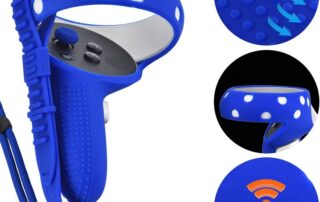 Silicone Face Cover Combo VR Headset Accessory Sweatproof Anti Collision Sleeve Metro Molded Rubber