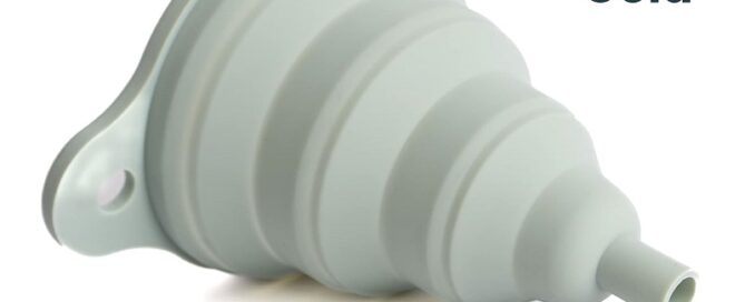 Silicone Injector Silicone Collapsible Funnel and coolant Funnel for Car & Oil Funnel for Oil Change