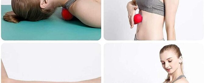 Silicone Massage Lacrosse Ball for Sore Muscles Silicone Pressure Roller