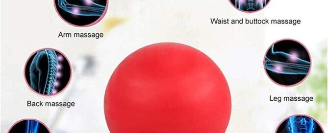 Silicone Massage Lacrosse Ball for Sore Muscles Silicone Pressure Roller