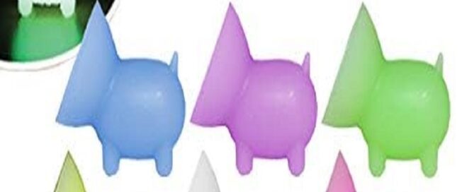 Silicone Phone Stand Glow in dark Piggy Cell Phone Stand Cell Phone Holder and Rubber Sockets