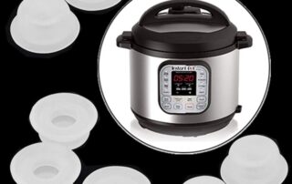 Silicone Replacement Float Valve Gaskets for Instant Pot Pressure Cooker Float Sealing Caps