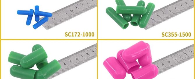 Silicone Rubber Tapered Stopper Plug and Protective End Cap Withstand High Temperatures for Powder Coating Painting
