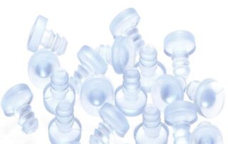 Silicone Threaded Bumpers Silicone Bumpers with Thread Anti Slip Pads for Furniture