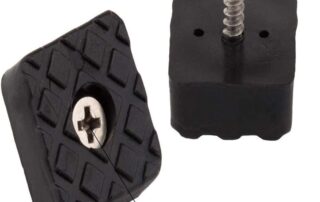 Square Furniture Pads Square Rubber Bumpers Hardwood Floor Protectors Surface Non-Slip Furniture Grippers