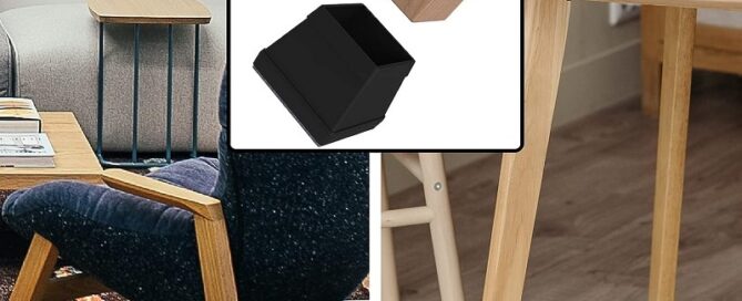 Square Rubber Bush Square Silicone Chair Leg Floor Protectors