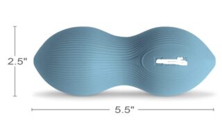 Striped Peanut Massage Ball for Back and Neck Massage Ergonomically Designed Pressure Point Massage Tool