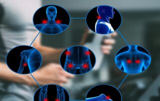 Striped Peanut Massage Ball for Back and Neck Massage Ergonomically Designed Pressure Point Massage Tool