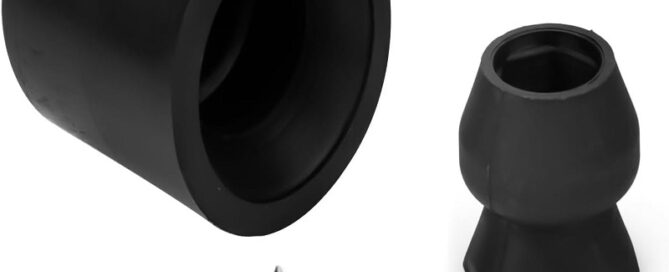 Trailer Door Holder Low Profile Bumper Rubber Door Holder Fit for RV and Trailer Rubber Sockets