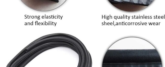 Trim Lock Bulb Seal Automotive Door Rubber Seal Strip Trim Seal with Side Bulb for Cars