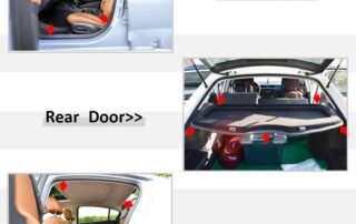 Trim Lock Bulb Seal Automotive Door Rubber Seal Strip Trim Seal with Side Bulb for Cars