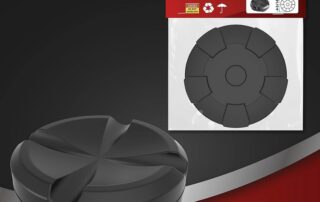 Trolley Jack Rubber Pad Toolstation Universal Jack Rubber Pads Adapter Pinch Weld Side Frame Rail Protector