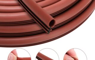 Window Bubble Gasket Windows Kerf Weather Stripping Seal Rubber Strip Bubble Kerf