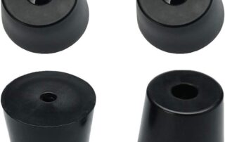 2 Inch Heavy Duty Rubber Feet for Machinery Equipment, Bumper Anti Vibration Non-Slip Furniture Feet Pads