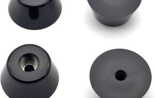 2 Inch Heavy Duty Rubber Feet for Machinery Equipment, Bumper Anti Vibration Non-Slip Furniture Feet Pads